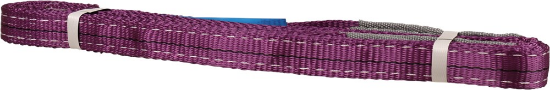Afbeeldingen van Kelfort Hijsband - 4 meter maximaal 1000kg hijsgewicht - Violet 