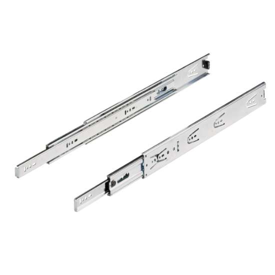 Afbeeldingen van Hettich Kogelgeleider KA 4932, zijwandmontage, afmetingen (H x B) 50 x 12,7 mm, 700 mm