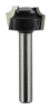 Afbeeldingen van Makita S-profielfrees - Ø19x9,5mm radius 3,2mm - schacht Ø6mm 2 beitels
