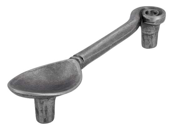 Afbeeldingen van Siro Meubelgreep metaal - boorafstand 96mm/L 125mm/H 25mm/B 30mm - tin 
