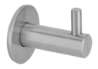 Afbeeldingen van Siro Kapstokhaak metaal - L 38mm/H 42mm/B 35mm - RVS 