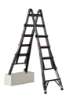 Afbeeldingen van Altrex vouwladder Velocity Black Pro - 4x5 sporten - 6.73 meter werkhoogte