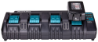 Afbeeldingen van Makita LXT oplader DC18SF - 230v 2,6Ah - voor 4 accu's 