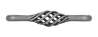 Afbeeldingen van Siro Meubelgreep metaal - boorafstand 96mm/L 104mm/H 38mm/B 20mm - antiek tin 