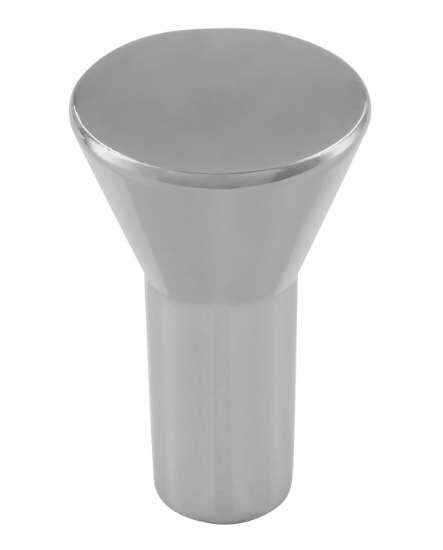 Afbeeldingen van Siro Meubelknop metaal - L 15mm/H 24mm/B 15mm - chroom glanzend 