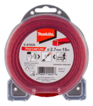 Afbeeldingen van Makita Maaidraad - 2,7mm x 15 meter - rood 