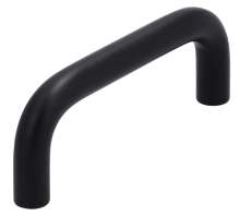 Afbeeldingen van Siro Meubelgreep metaal - boorafstand 64mm/L 72mm/H 27mm/B 8mm mat zwart 