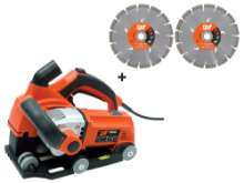Afbeeldingen van Spit sleuvenzaagmachine D60 - Ø140mm 1600 Watt - Inclusief zaagbladenset Xtreme Universal