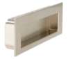 Afbeeldingen van Siro Schelpgreep metaal - boorafstand 96mm/L 112mm/H 13mm/B 38mm RVS effect 