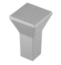 Afbeeldingen van Siro Meubelknop metaal - L 15mm/H 24mm/B 15mm - aluminium 