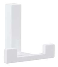 Afbeeldingen van Siro Kapstokhaak metaal - boorafstand 32mm/L 61mm/H 40mm/B 70mm wit 