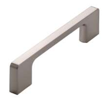 Afbeeldingen van Siro Meubelgreep metaal - boorafstand 128mm/L 140mm/H 30mm/B 9mm RVS effect 