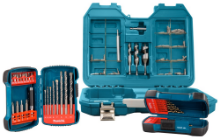 Afbeeldingen van Makita boren/schroefbit set - 104-delig