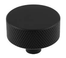 Afbeeldingen van Siro Meubelknop metaal - L 33mm/H 25mm/B 33mm mat zwart 
