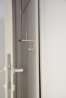 Afbeeldingen van Siro Deurstop haak metaal - boorafstand 32mm/L 64mm/H 100mm/B 15mm RVS effect/zwart 