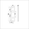 Afbeeldingen van Ami kortschild gkbl 180/41 RH