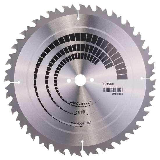 Afbeeldingen van Bosch Cirkelzaagblad Construct Wood