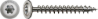 Afbeeldingen van Spax 8.0x50 T40 Constructieschroef - discuskop - RVS A2 Op=Op