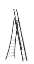 Afbeeldingen van Altrex Reformladder Nevada NZR 3075 - 3x12 sporten - 3 delig 