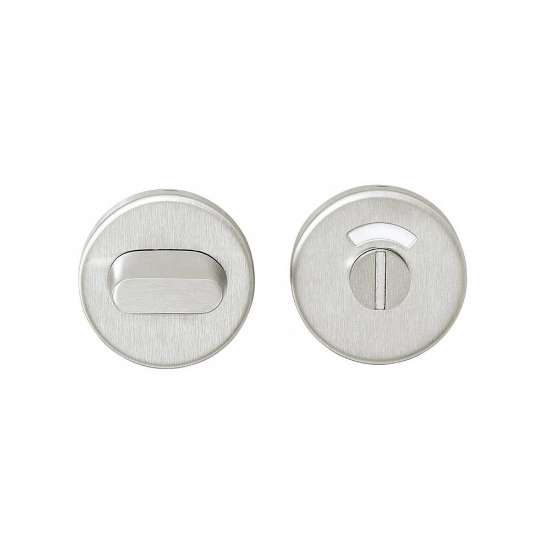 Afbeeldingen van INTERSTEEL WC-sluiting 6mm rond verdekt met metaal RVS 3410