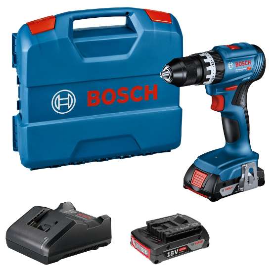 Afbeeldingen van Bosch Schroefklopboormachine GSB 18V-45