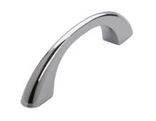 Afbeeldingen van Siro Meubelgreep metaal - boorafstand 64mm/L 86mm/H 24mm/B 10mm chroom glanzend 