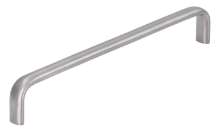 Afbeeldingen van Siro Meubelgreep metaal - boorafstand 192mm/L 198mm/H 30mm/B 12mm - RVS 