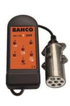 Afbeeldingen van Bahco stopcontacttester voor vrachtwagens 24v 7 pin voor 24S stekkers (BELT247S)