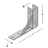 Afbeeldingen van GB F-anker - 275x400mm 80x8mm - thermisch verzinkt