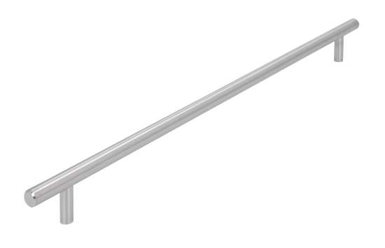 Afbeeldingen van Siro Meubelgreep metaal - boorafstand 320mm/L 376mm/H 31mm/B 10mm - RVS 