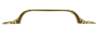 Afbeeldingen van Siro Meubelgreep metaal - boorafstand 96mm/L 146mm/H 23mm/B 28mm - antiek messing 