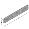 Afbeeldingen van GB Koppelplaat 415x70x5mm Zink-Magnesium