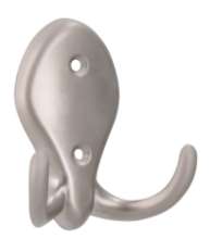 Afbeeldingen van Siro Kapstokhaak metaal - boorafstand 32mm/L 77mm/H 32mm/B 72mm nikkel mat 