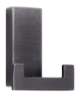 Afbeeldingen van Siro Kapstokhaak metaal - boorafstand 24mm/L 52mm/H 31mm/B 43mm antiek ijzer 