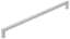 Afbeeldingen van Siro Meubelgreep metaal - boorafstand 384mm/L 397mm/H 33mm/B 13mm - RVS 