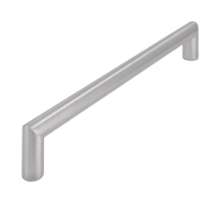 Afbeeldingen van Siro Meubelgreep metaal - boorafstand 192mm/L 205mm/H 33mm/B 13mm - RVS 