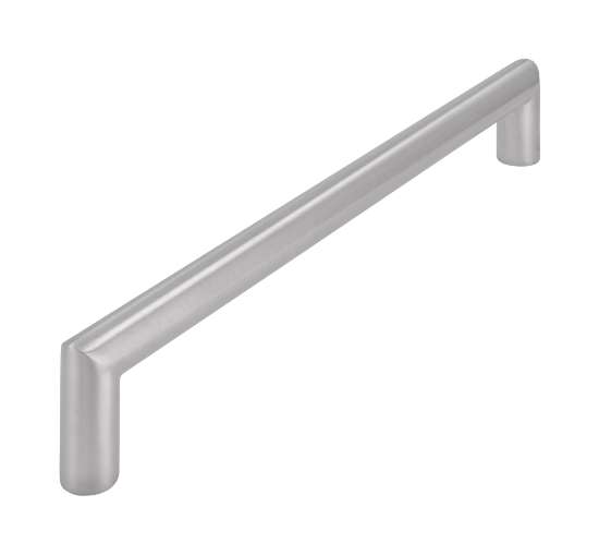 Afbeeldingen van Siro Meubelgreep metaal - boorafstand 192mm/L 205mm/H 33mm/B 13mm - RVS 