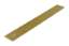 Afbeeldingen van Siro Onderplaat metaal - boorafstand 160mm/L 190mm/H 2mm/B 25mm vintage goud 