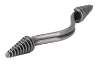 Afbeeldingen van Siro Meubelgreep metaal - boorafstand 128mm/L 190mm/H 28mm/B 21mm - antiek zilver 