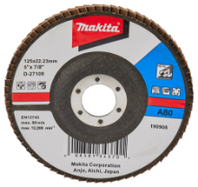 Afbeeldingen van Makita Lamellenschijf D-27109 - Ø125mm - A80 