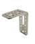 Afbeeldingen van GB XS-hoek - 125x150mm 72x5mm - zink magnesium