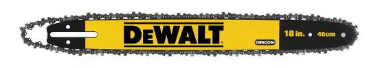 Afbeeldingen van DeWALT 54v xr flexvolt kettingzaag - oregon zwaard + ketting DT20661