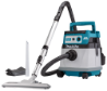 Afbeeldingen van Makita Stofzuiger met stofafzuigset DVC155LZX2 - 2x18v 15L opvangbak - voor nat/droog gebruik in doos 