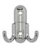 Afbeeldingen van Siro Kapstokhaak metaal - boorafstand 32mm/L 60mm/H 23mm/B 56mm - chroom glanzend 
