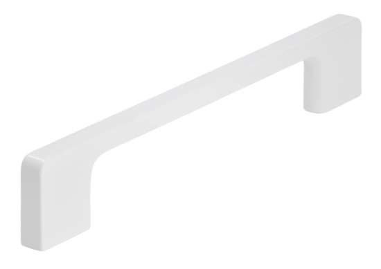 Afbeeldingen van Siro Meubelgreep metaal - boorafstand 192mm/L 204mm/H 30mm/B 9mm wit 