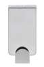 Afbeeldingen van Siro Deurhaak metaal - 5 stuks L 57mm/H 35mm/B 30mm chroom glanzend 