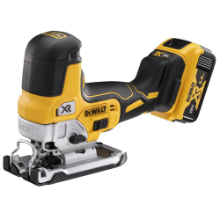 Afbeeldingen van DeWALT 18v xr brushless body grip decoupeerzaag 2x 5.0ah in tstak koffer
