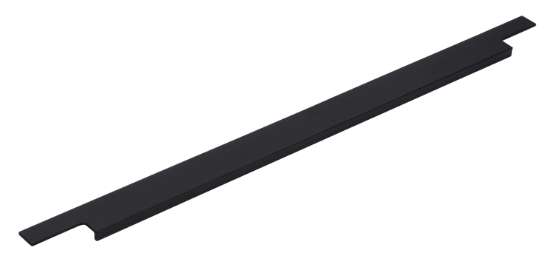 Afbeeldingen van Siro Handgreep metaal - L 595mm/H 38mm/B 13mm mat zwart 