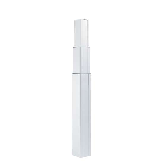 Afbeeldingen van Hettich LegaDrive, Hefzuil LegaDrive, 575 - 1250,  aluminium, met poedercoating, wit