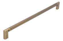 Afbeeldingen van Siro Meubelgreep metaal - boorafstand 320mm/L 334mm/H 32mm/B 12mm vintage goud 
